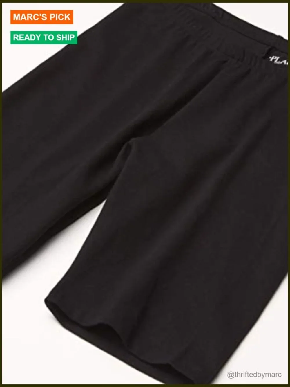 Girls Essential Bike Shorts 2-Pack Cotton Spandex Pull-On Elastic Waist